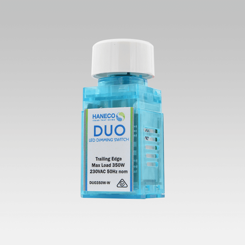 HANECO DUO Dimmer and Switch in One DUO350W-W