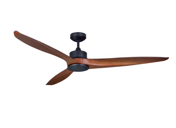 Dakota Ceiling Fan Matt Black 60″