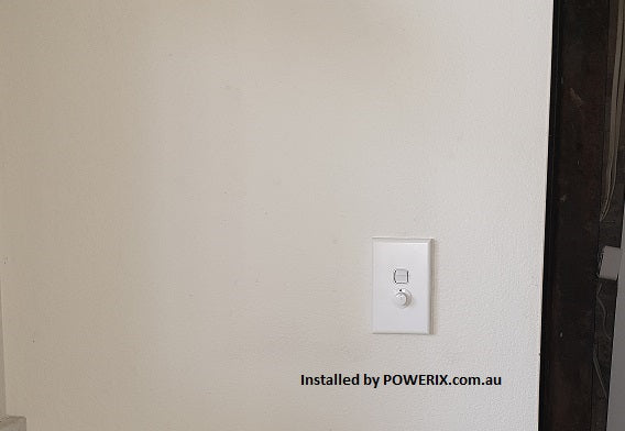 Fantech Variable Speed Rotary Fan Controller White