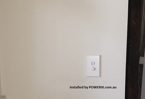 Image of Fantech Variable Speed Rotary Fan Controller White