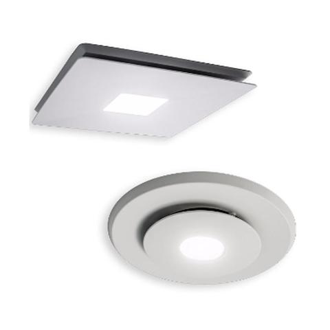 Image of Fantech Response Grille White Finish with LED Light (Round or Square)