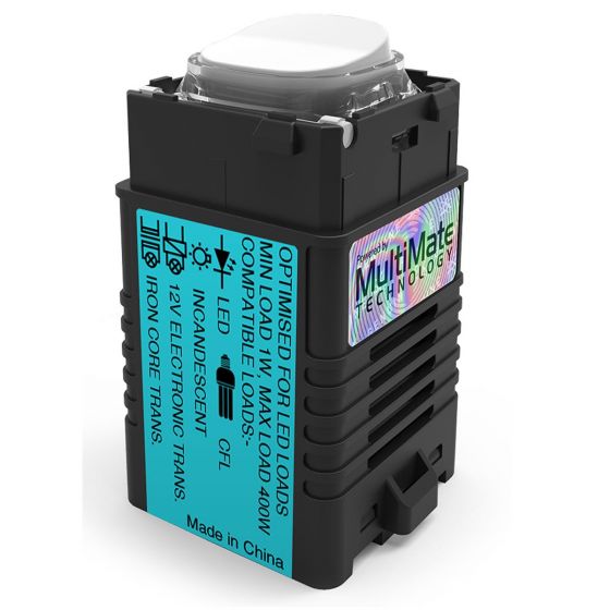 Diginet LEDSmart Integrated Push Button Dimmer and Switch 400W - MMDMPB