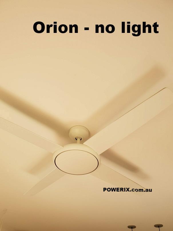 Orion Ceiling Fan Matt White 52″