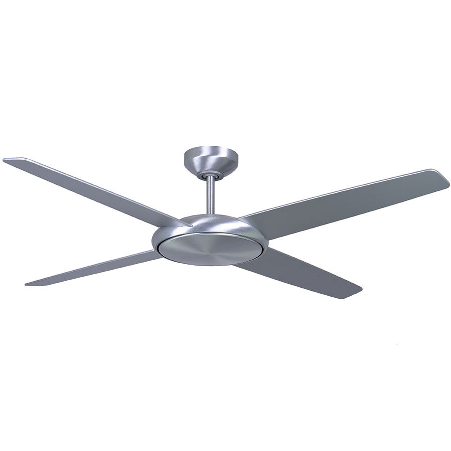 Orion Ceiling Fan Brushed Aluminium 52″