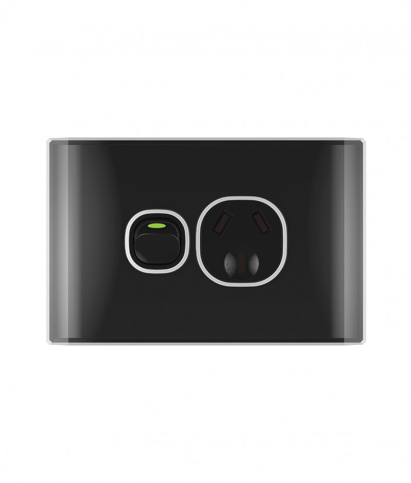 Trader Snow Leopard 10A 250V~ Single Powerpoint