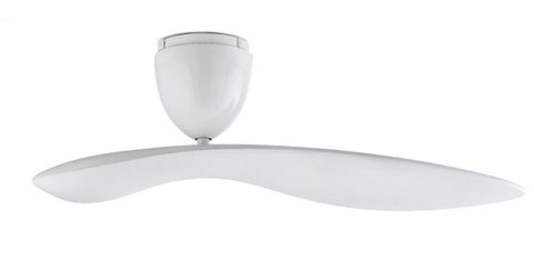 Image of Sycamore Ceiling Fan White 54″ + White Blade