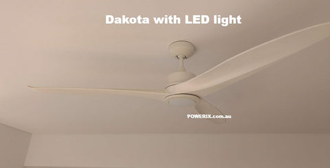 Image of Dakota Ceiling Fan Matt White 60″